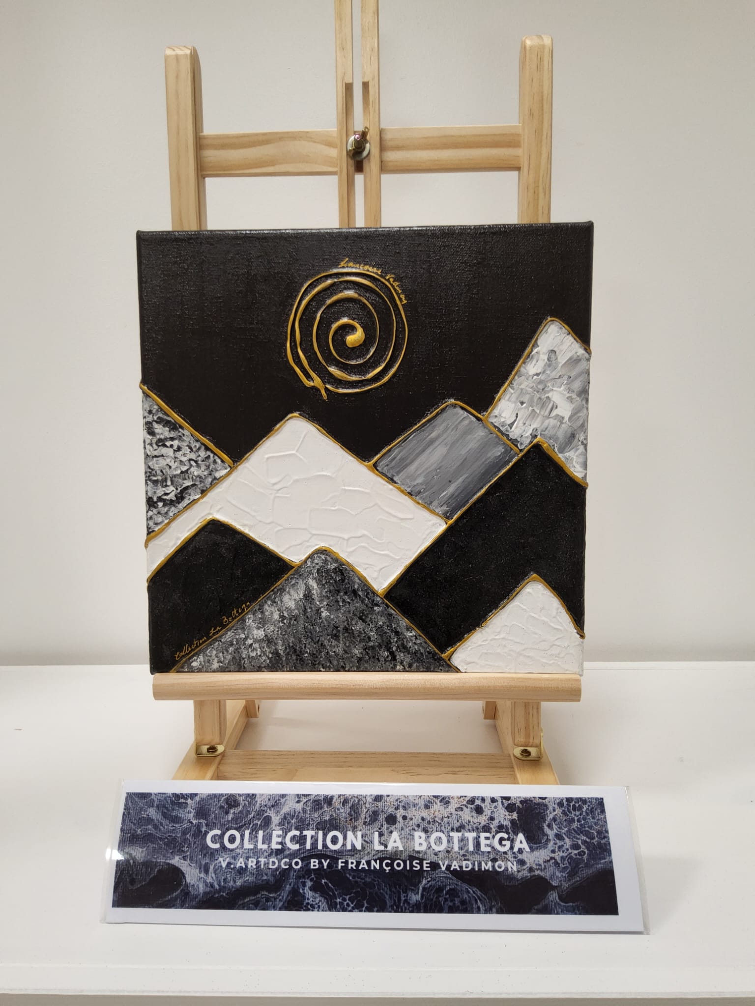 TABLEAU FIGURATIF COLLECTION  LA BOTTEGA - MONTAGNE 001