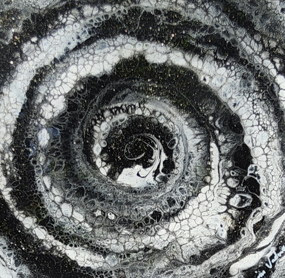 TABLEAU ABSTRAIT COLLECTION BOREALE 5 - N°41