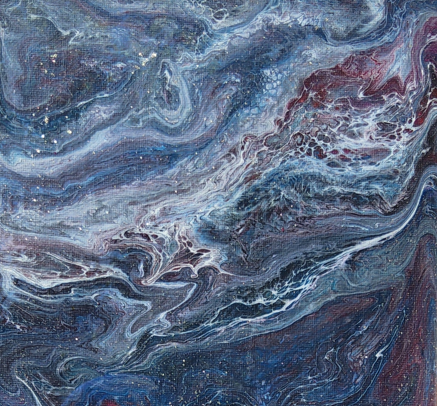 TABLEAU ABSTRAIT COLLECTION BOREALE 3 N°26