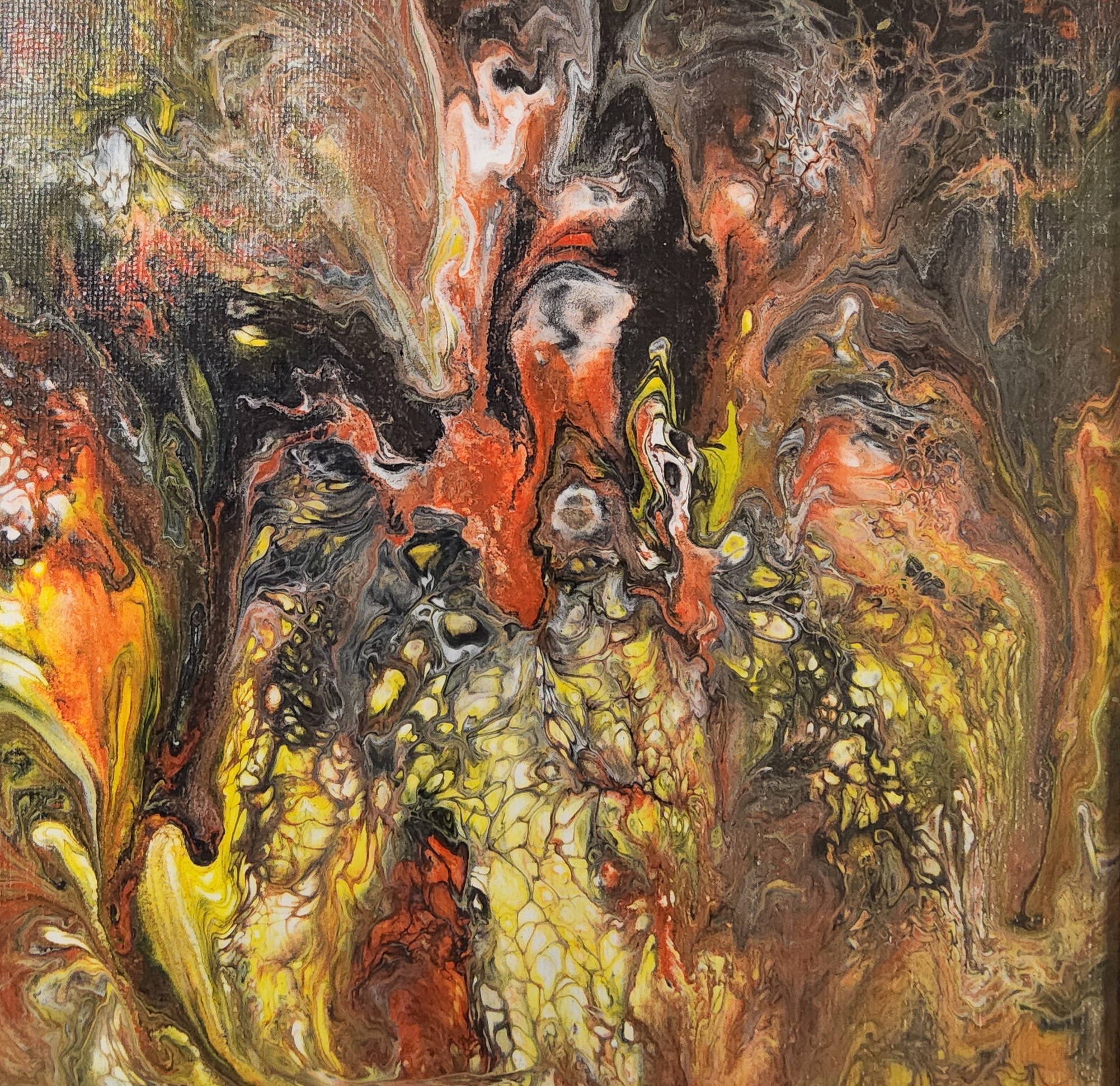 TABLEAU ABSTRAIT COLLECTION BOREALE 10 - N°112