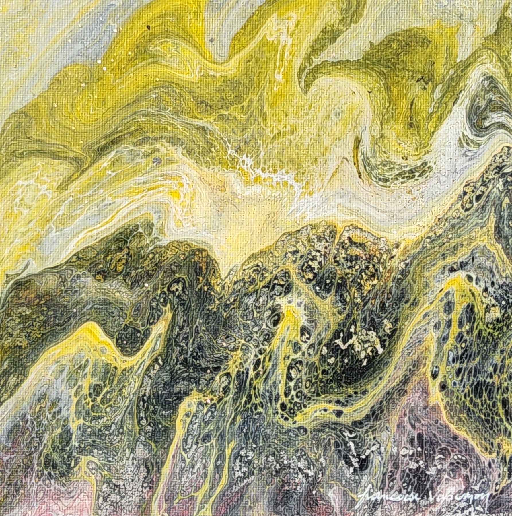 TABLEAU ABSTRAIT COLLECTION 1 - N°10