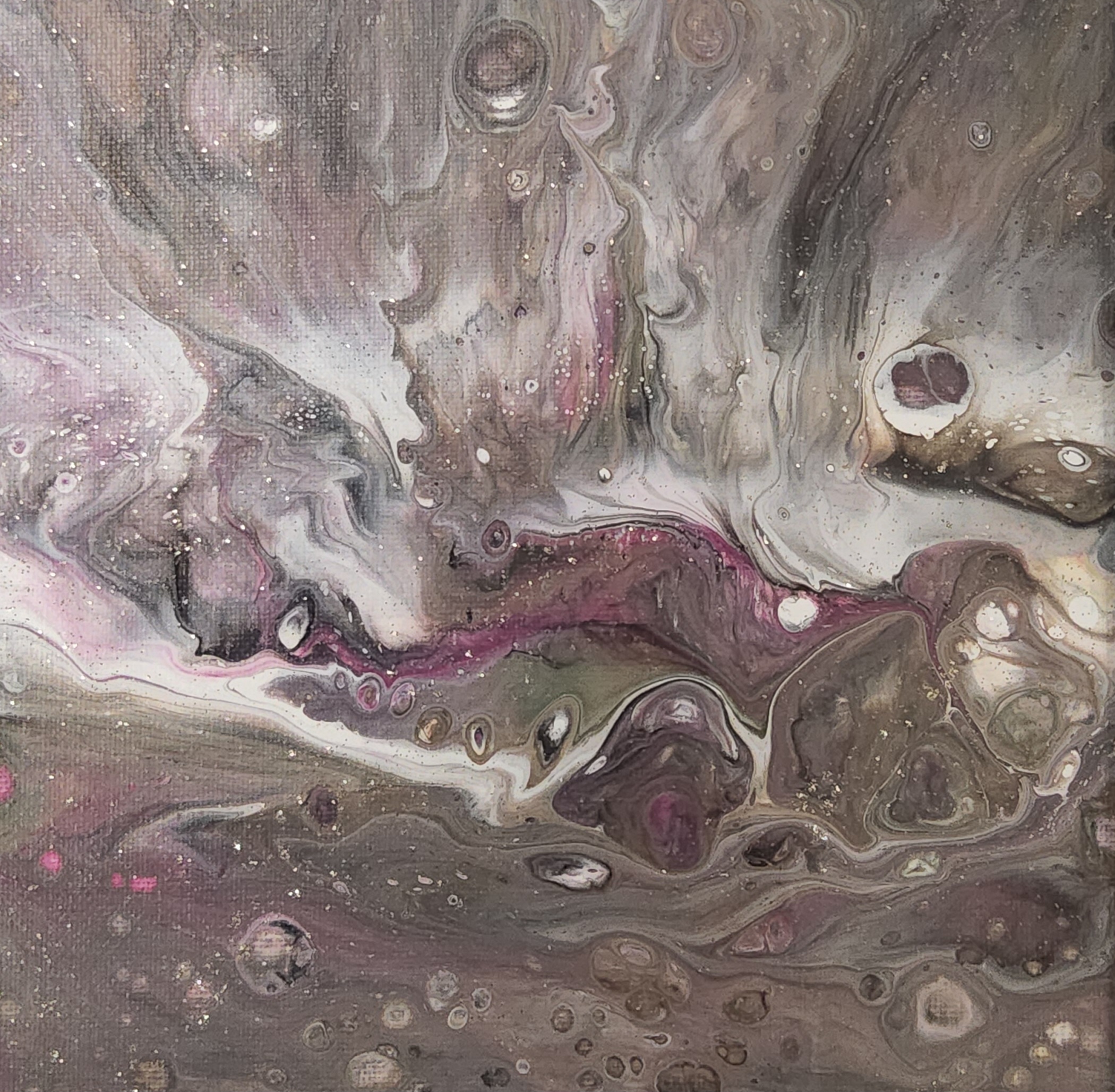 TABLEAU ABSTRAIT COLLECTION BOREALE 11 - 118