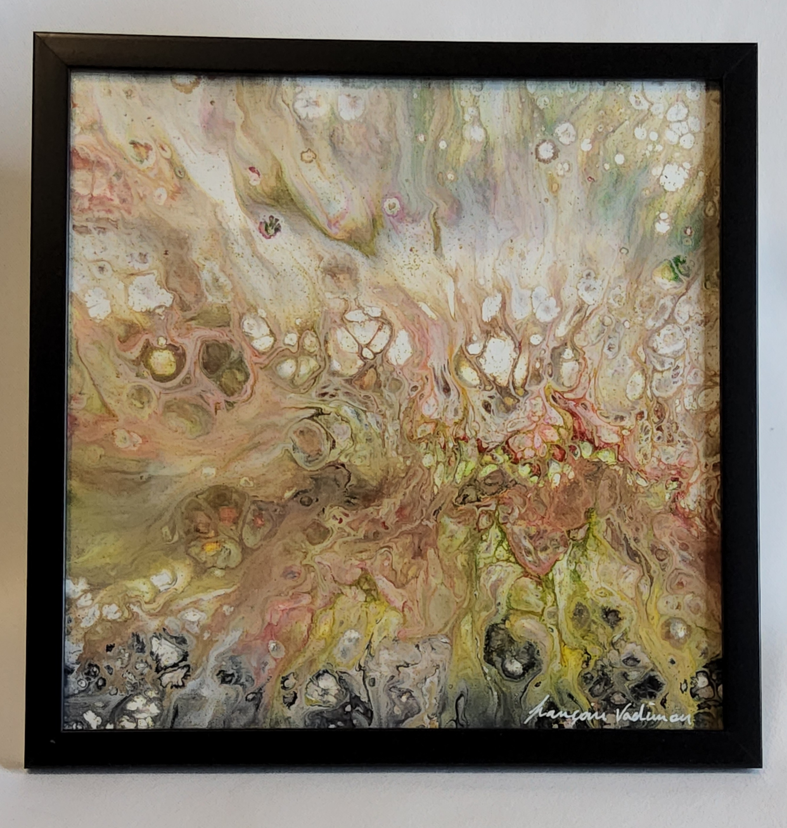 TABLEAU ABSTRAIT COLLECTION BOREALE 11 - N°127